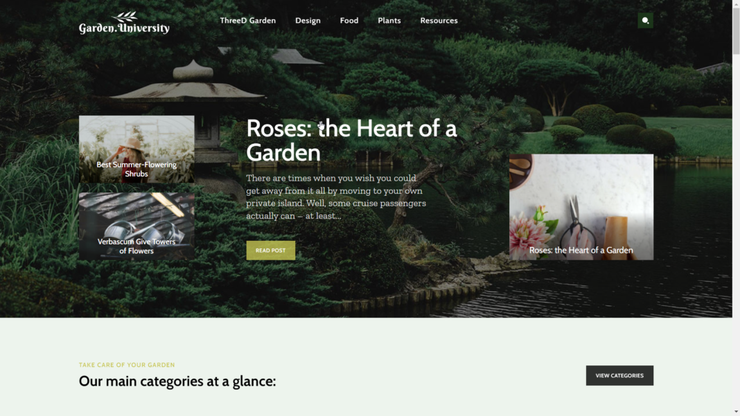 Portfolio Item - Garden.University